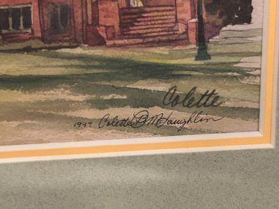 SIGNED PAINTINGS BY COLLETTE McLAUGHLIN 320/460 & 94/460