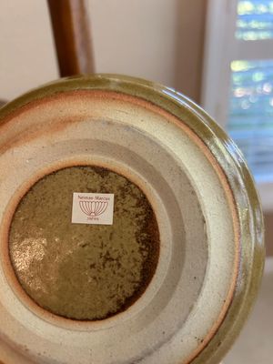 COUROC BIRD PLATE AND NEIMAN MARCUS JAPAN VASE