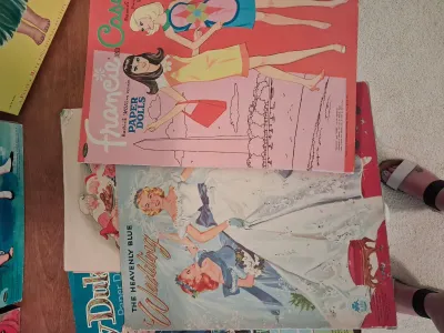 DOLLS OF FAR OFF LAND, BARBIE SKIPPER, BABY BROTHER & SISTER PAPERDOLLS