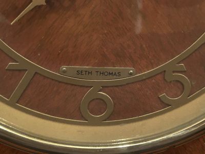 VINTAGE SETH THOMAS ELECTRIC CLOCK