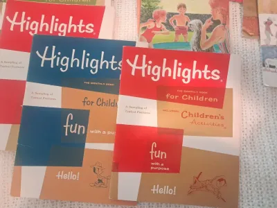 HIGHLIGHTS AND GOLDEN MAGAZINES