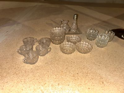 MINIATURES GROUPING OF VINTAGE DISHES