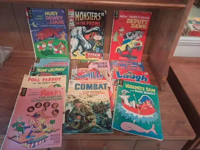 VINTAGE COMICS LIKE ARCHIE, YOSEMITE SAM AND OTHER CLASSIC