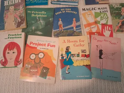 CHILDREN'S BOOKS, HEIDI, GOD AND NATURE, FRECKLED AT FOURTEEN AND MORE