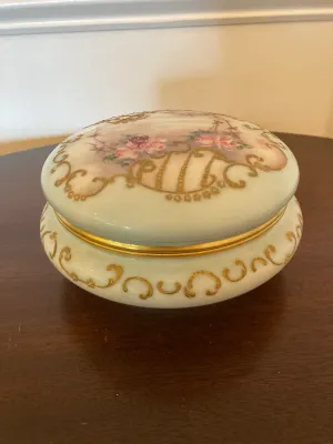 T & V Limoges Vanity Box (Made in France)