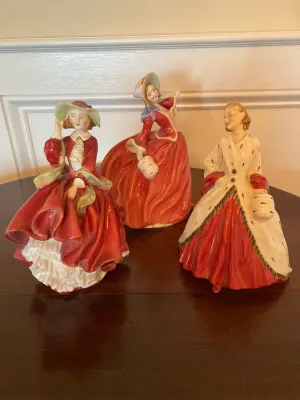 Set of 3 Royal Doulton (Top of the Hill, Autumn Breezes, The Ermine Coast)