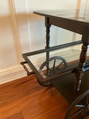 Paalman Tea Wagon Drop Handle