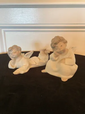 Set of Vintage Lladro Angels