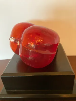 Red Glass Heart