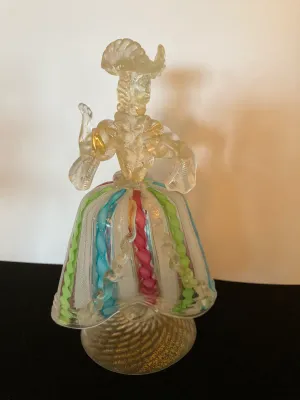 Murano Glass Lady Figuerine