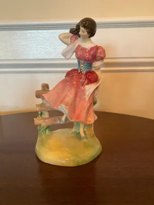 Set of 3 Porcelain Royal DouHon Figurine Summer, Lavina, Valerie