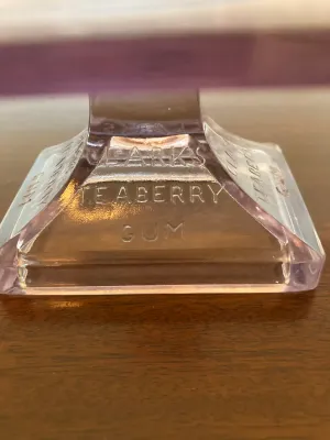 Vintage Clarks Teaberry Gum Display Stand (Purple)