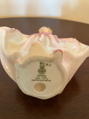 Set of 3 Bone China Royal Doulton Figurine (Top O' The Hill, Lavina, Sweeting)