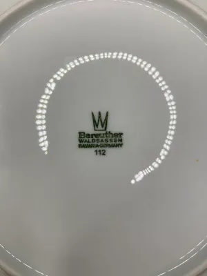 Lot of 6 -Vintage Porcelain Dessert or Salad Plates