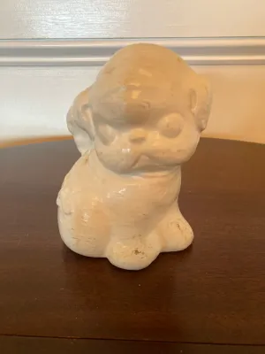 Cast Iron Dog Bank