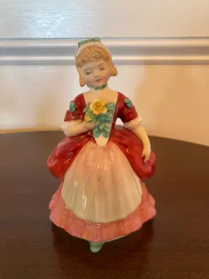 Set of 3 Porcelain Royal DouHon Figurine Summer, Lavina, Valerie