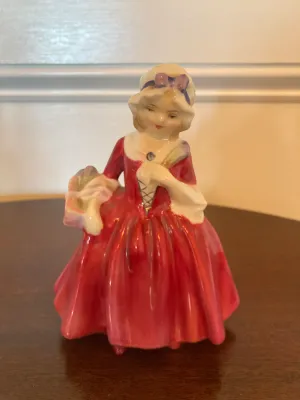Set of 3 Porcelain Royal DouHon Figurine Summer, Lavina, Valerie