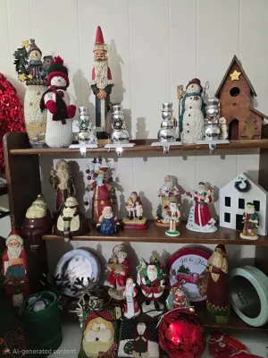 Do you collect Santas?  We have lots of them!