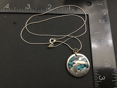 925 Chain With Vintage Pendant