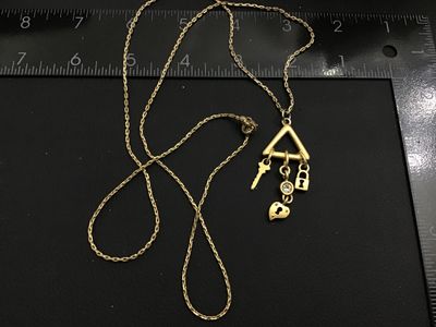 Keys To my Heart Necklace