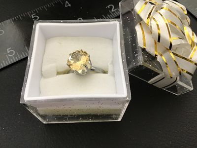 Vintage Adjustable Ring in Box