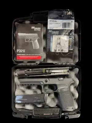 LH-154-FA2 - SIG Sauer P320 .40 S&W/.357 SIG Full-Size Component Set – Slide, Grip Module & Magazine
