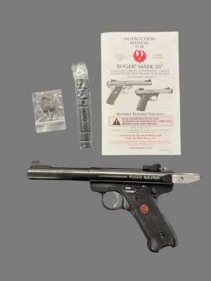 LH106FA1 - Ruger Mark III Target .22 LR Semi-Automatic Pistol