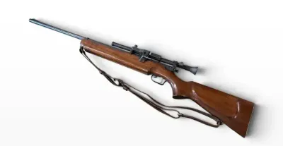 CJ314FA1 - O.F. Mossberg Model 35 .22 LR Bolt-Action Rifle with Scope
