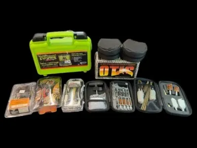 LH-132-FA2 - Hoppe’s & Otis Firearm Cleaning Kits with Performance Center & Cabela’s Accessories