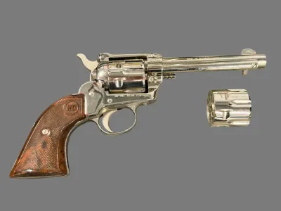 LH103FA1 - Röhm Model 66 .22 Magnum Double-Action Revolver with Extra Cylinder