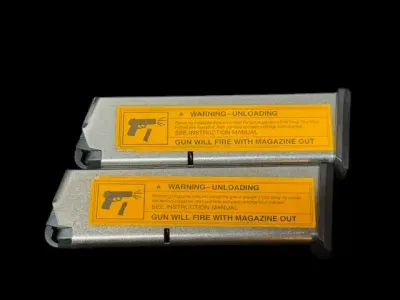 LH-113-FA2 - Two Ruger P90/P90DC .45 ACP Magazines