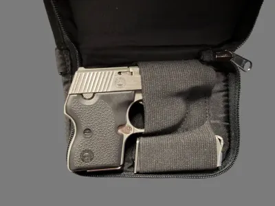 LH111FA1 - North American Arms Guardian .32 ACP Semi-Automatic Pistol with Carry Case