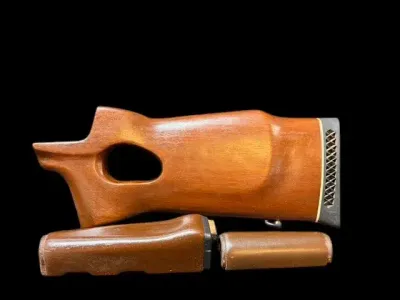 LH-108-FA2 - Norinco MAK-90 / Chinese AK Thumbhole Wood Stock & Handguard Set
