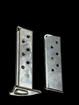 LH-122-FA2 - Two Vintage Pocket Pistol Magazines – One Marked 8305