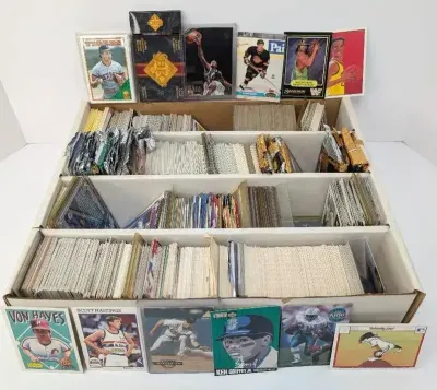 Assorted Sports Trading Cards 