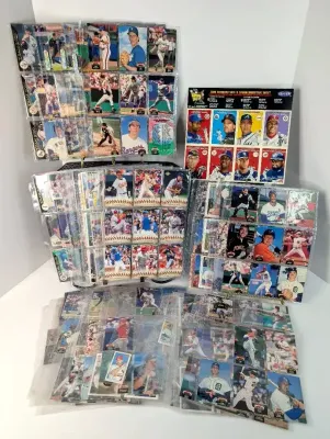 Vintage and Modern MLB baseball Trading Cards 
