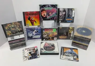 CD-Rom Video Game Collection