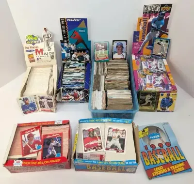 Boxed Collections of Baseball Cards