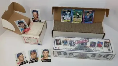 Collection of Boxed Baseball Cards