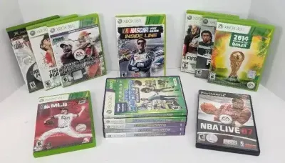 Xbox 360 and PlayStation 2 Sports Games