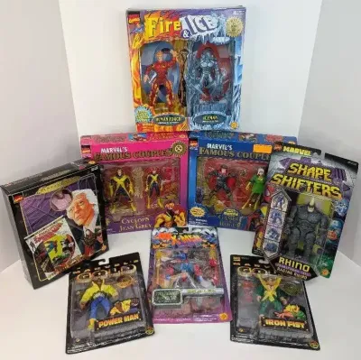 Vintage Sealed Marvel Action Figures