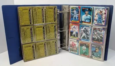 Baseball Cards in 3-Inch Binder