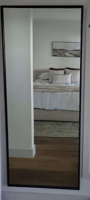 METAL FRAME WALL MIRROR