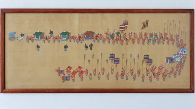 CHINESE SILK ARTWORK (2)