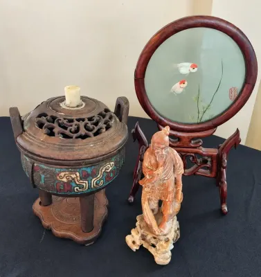 ASIAN THEMED LOT - INCENSE BURNER