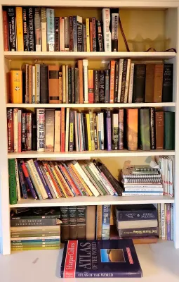 HUGE COLLECTION OF HARDCOVER AND PAPERBACK BOOKS (1)