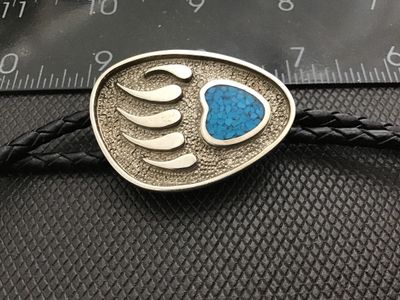 Bear Paw Bolo Tie