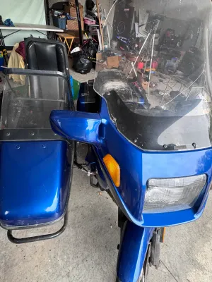 1987 BMW K100 LT Motorcycle w/ EML Sidecar