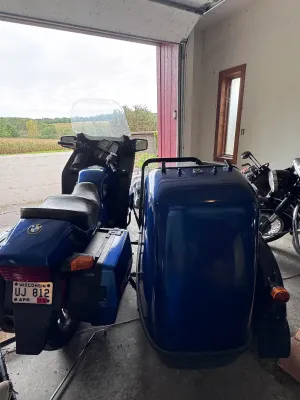 1987 BMW K100 LT Motorcycle w/ EML Sidecar