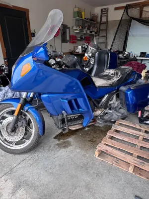 1987 BMW K100 LT Motorcycle w/ EML Sidecar